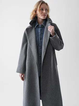WEEKEND MAX MARA | Nombre del producto: Abrigo de lana TEMPERA | grau